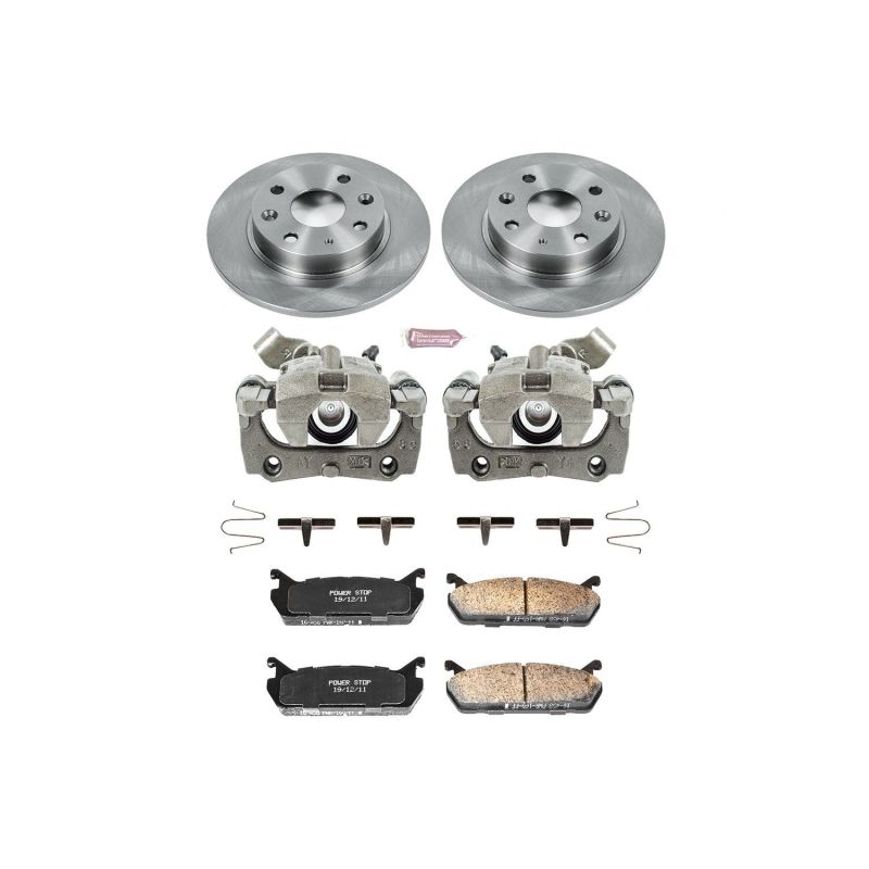 PowerStop PSB Autospecialty Kit w/Cals Brakes, Rotors & Pads Brake Kits - OE main image