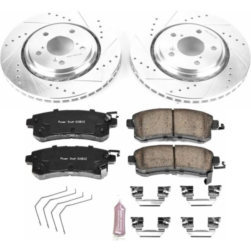 PowerStop PSB Z23 Evolution Kit Brakes, Rotors & Pads Brake Kits - Performance D&S main image