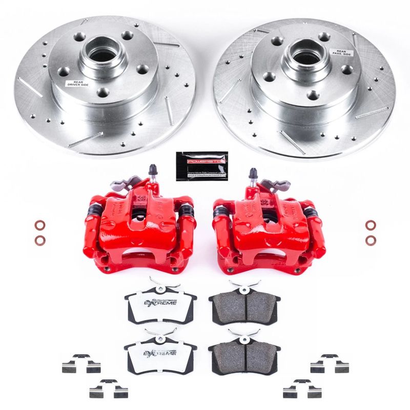 PowerStop PSB Z26 Street Kit w/Cals Brakes, Rotors & Pads Brake Kits - Performance D&S main image