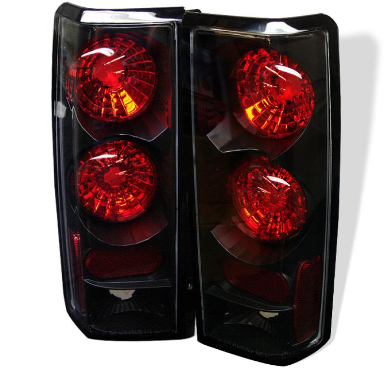 Spyder Chevy Astro/Safari 85-05 Euro Style Tail Lights Black ALT-YD-CAS85-BK 5000996 Main Image