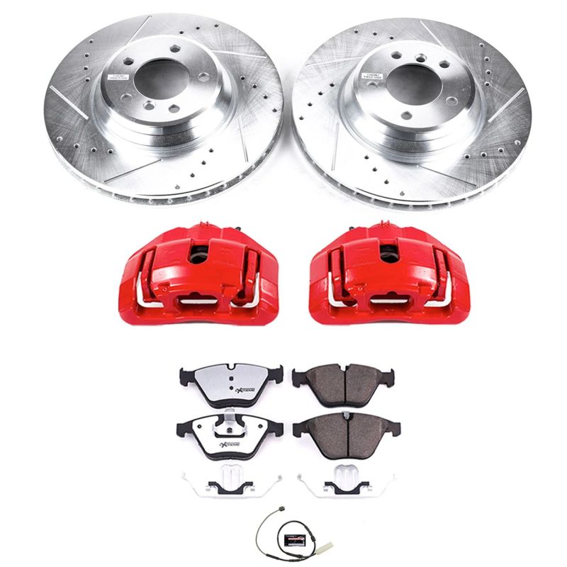 PowerStop PSB Z26 Street Kit w/Cals Brakes, Rotors & Pads Brake Kits - Performance D&S main image