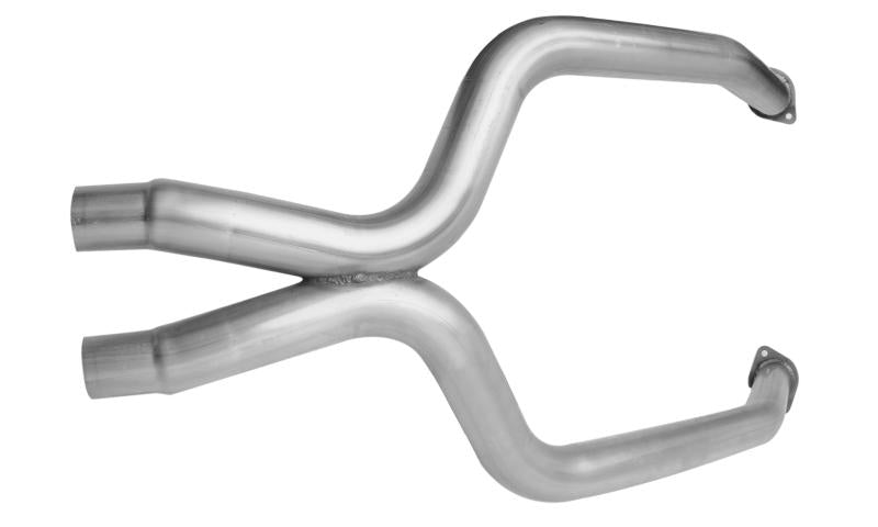 Gibson 11-14 Ford Mustang GT 5.0L 3in Performance X-Pipe - Stainless 619011 Main Image