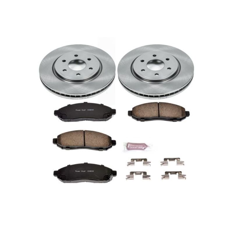 PowerStop PSB Autospecialty Kit Brakes, Rotors & Pads Brake Kits - OE main image