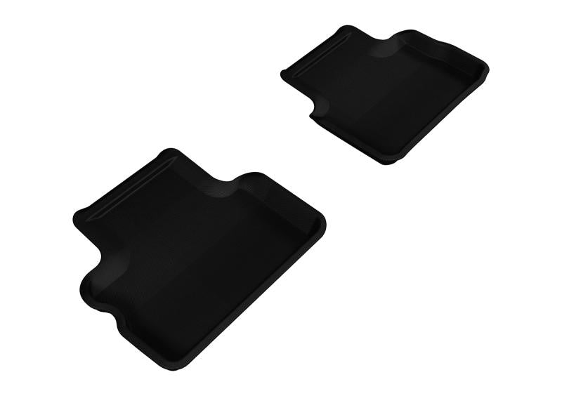 3D MAXpider 2008-2014 Mini Clubman Kagu 2nd Row Floormats - Black L1MN00821509 Main Image