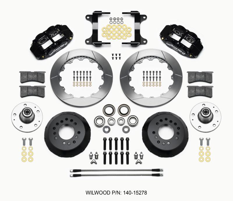 Wilwood Narrow Superlite 6R Front Hub Kit 12.88in 82-92 Camaro//Firebird 140-15278 Main Image