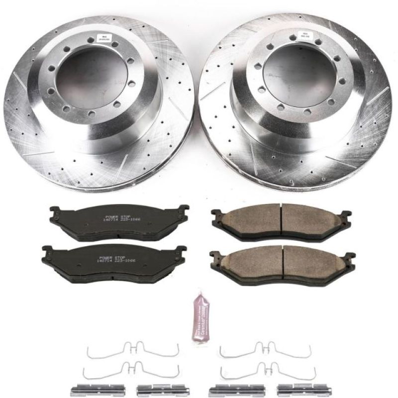 PowerStop PSB Z23 Evolution Kit Brakes, Rotors & Pads Brake Kits - Performance D&S main image