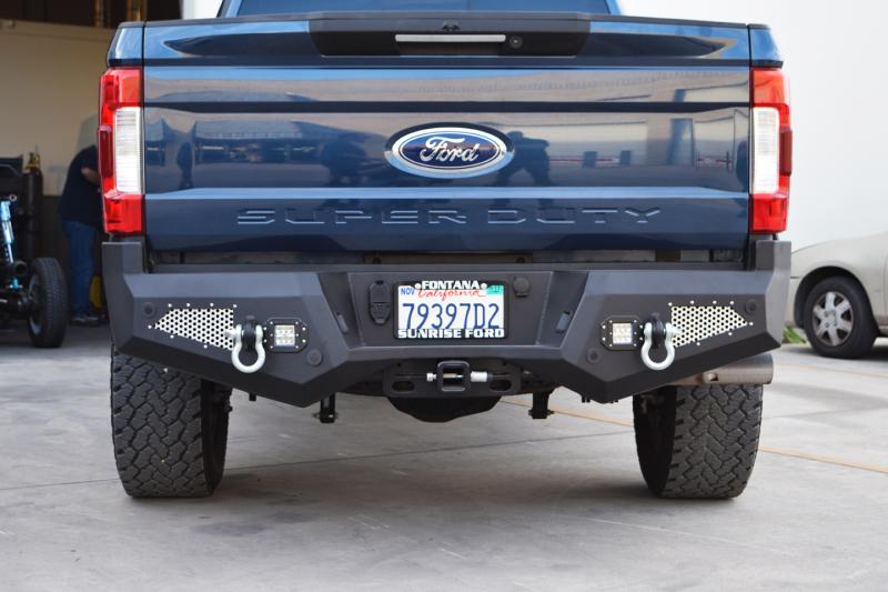 DV8 Offroad 2017+ Ford F-250/350/450 Rear Bumper RBFF2-02 Main Image