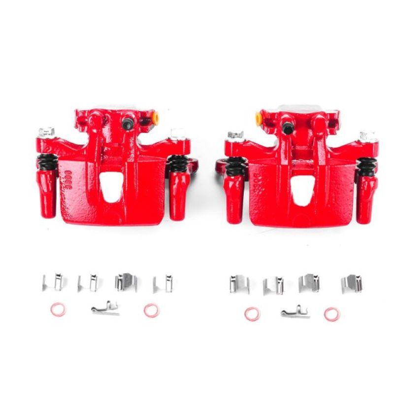 PowerStop PSB Red Calipers Brakes, Rotors & Pads Brake Calipers - Perf main image