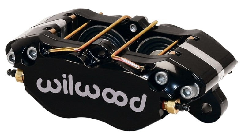 Wilwood Caliper-Dynapro Dust-Boot 5.25in Mount - Blk 1.75in Pistons 1.00in Disc 120-15131-BK