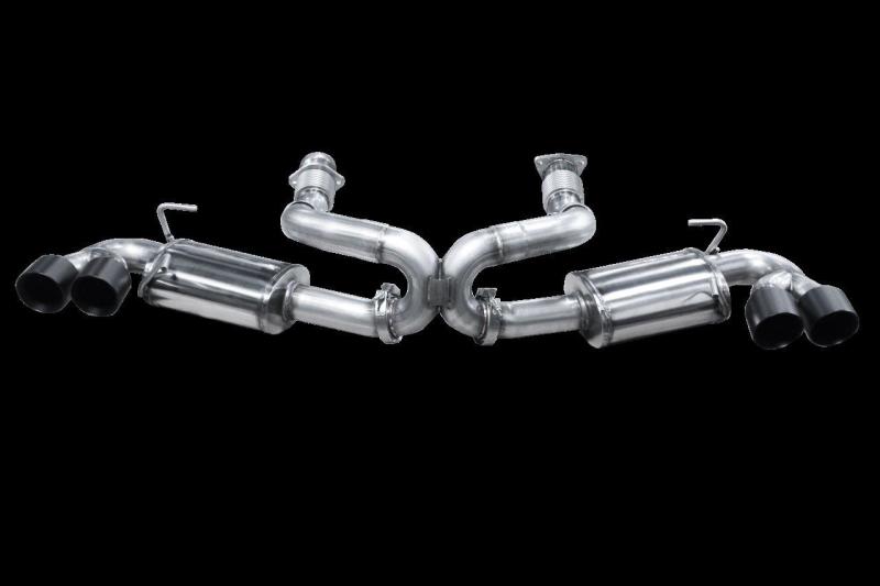 ARH 2020+ Chevy Corvette C8 3in Catback Exhaust System w/ Black Tips 150389