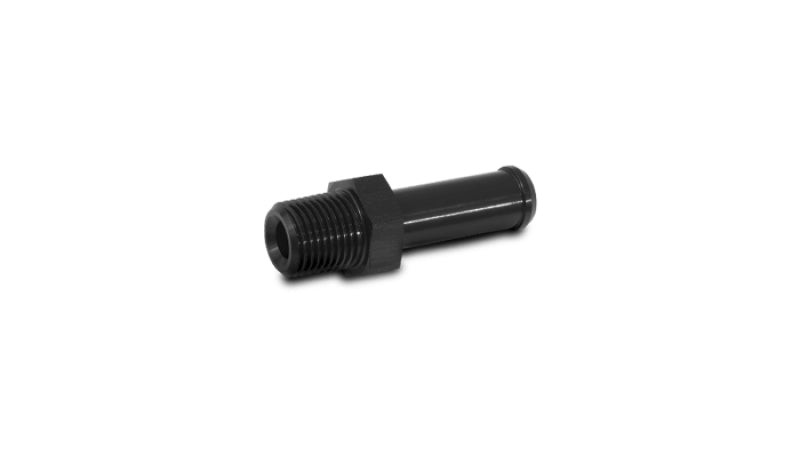 Vibrant Straight Adapter Fitting (NPT to Barb) 1/8in NPT x 3/16 Barb 11688