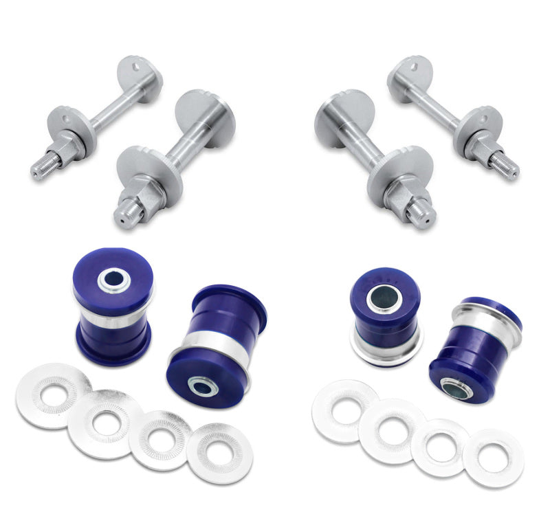 Superpro 2003 Lexus GX470 Base Front Lower Inner Control Arm Offset Bushing and Camber Pin Set TRC120LCAADJ