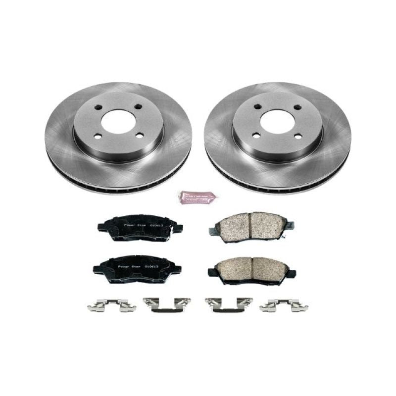 PowerStop PSB Autospecialty Kit Brakes, Rotors & Pads Brake Kits - OE main image