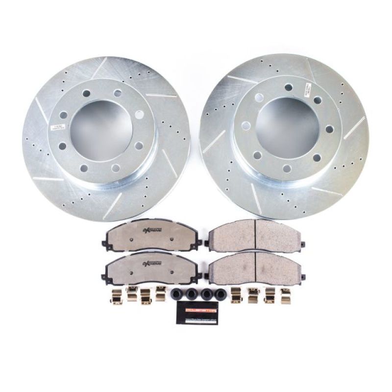 PowerStop PSB Z36 Truck & Tow Kit Brakes, Rotors & Pads Brake Kits - Performance D&S main image