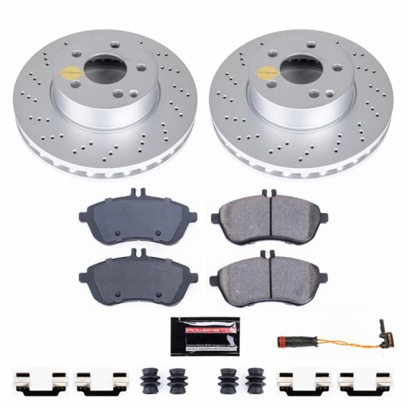 PowerStop PSB Z23 Evolution Coated Kit Brakes, Rotors & Pads Brake Kits - Performance D&S main image