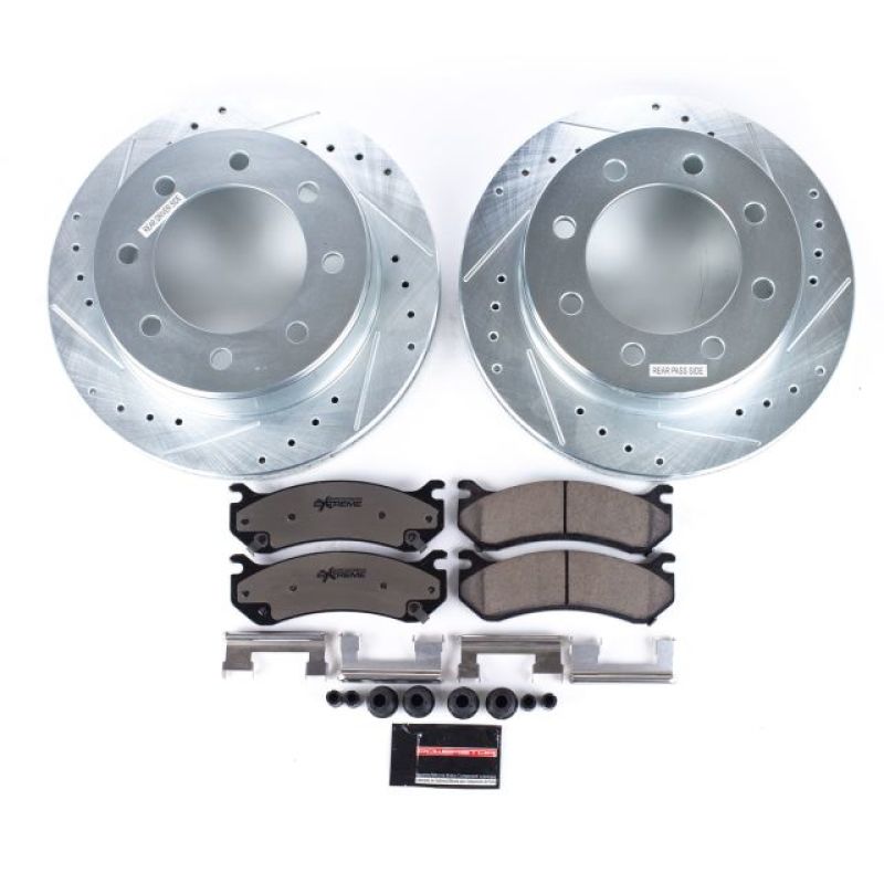 PowerStop PSB Z36 Truck & Tow Kit Brakes, Rotors & Pads Brake Kits - Performance D&S main image