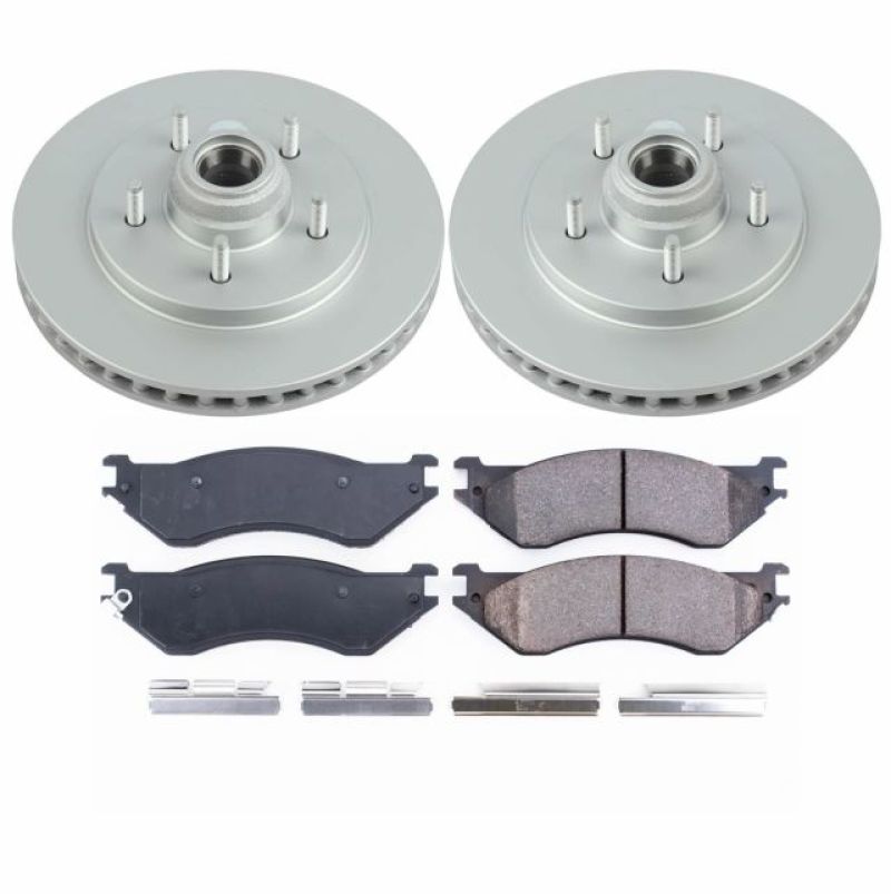 PowerStop PSB Z17 Evolution Coated Kit Brakes, Rotors & Pads Brake Kits - Performance Blank main image