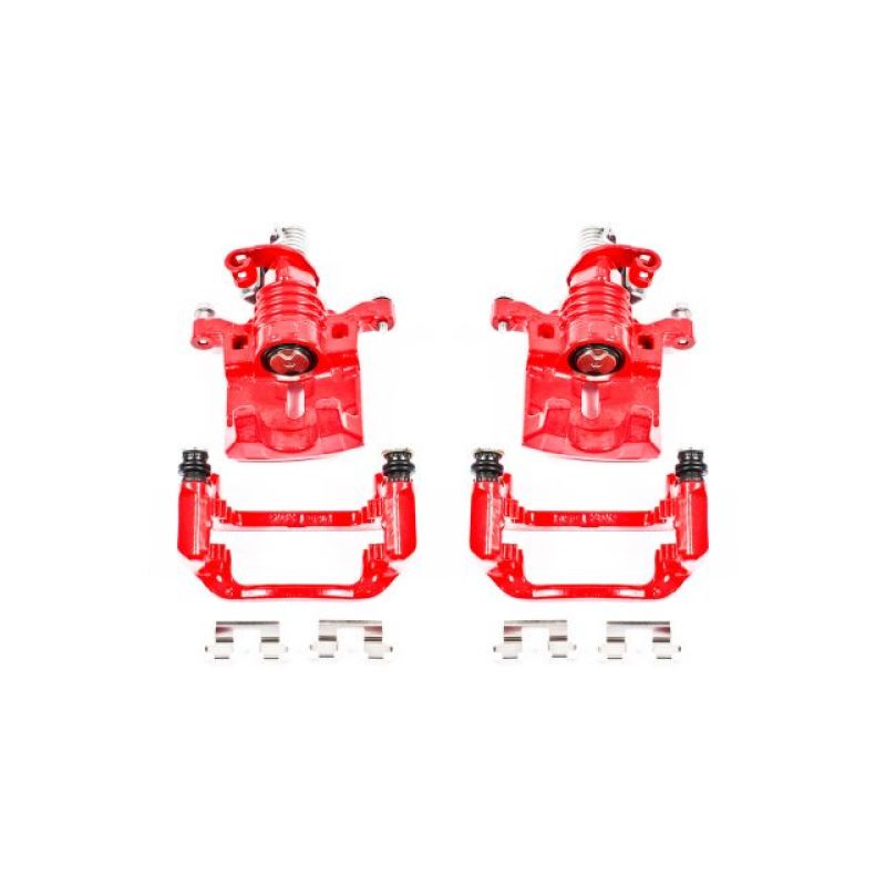 PowerStop PSB Red Calipers Brakes, Rotors & Pads Brake Calipers - Perf main image