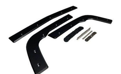 ProTEKt 18-19 Dodge Challenger Widebody Custom Fit Front Bumper Protection Skid Plates 9-DOCGWB0-180