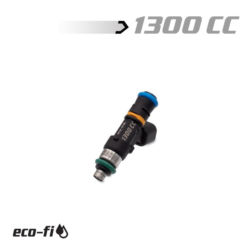 BLOX Racing Eco-Fi Street Injectors 1300cc/min Honda K Series (Single Injector) BXEF-06514-1300-SP