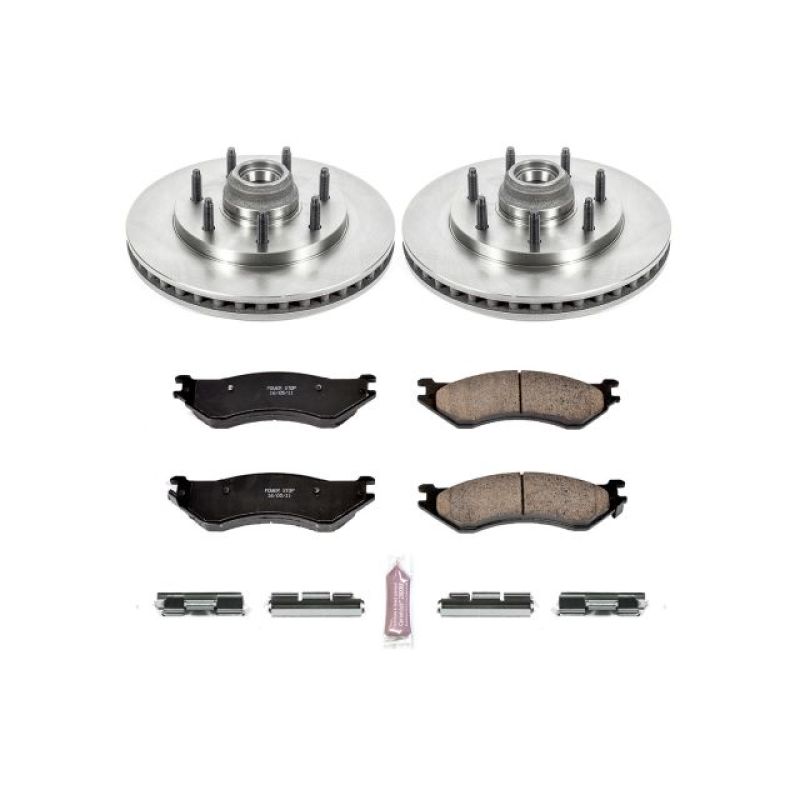 PowerStop PSB Autospecialty Kit Brakes, Rotors & Pads Brake Kits - OE main image