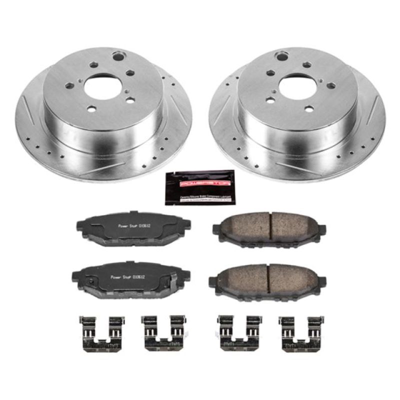 PowerStop PSB Z23 Evolution Kit Brakes, Rotors & Pads Brake Kits - Performance D&S main image