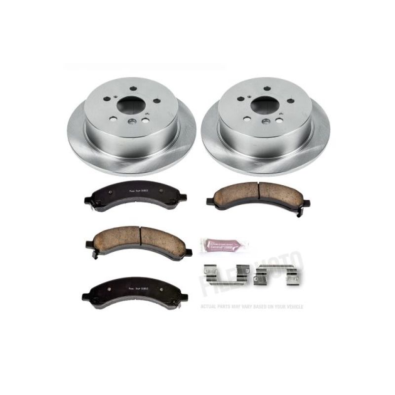 PowerStop PSB Autospecialty Kit Brakes, Rotors & Pads Brake Kits - OE main image