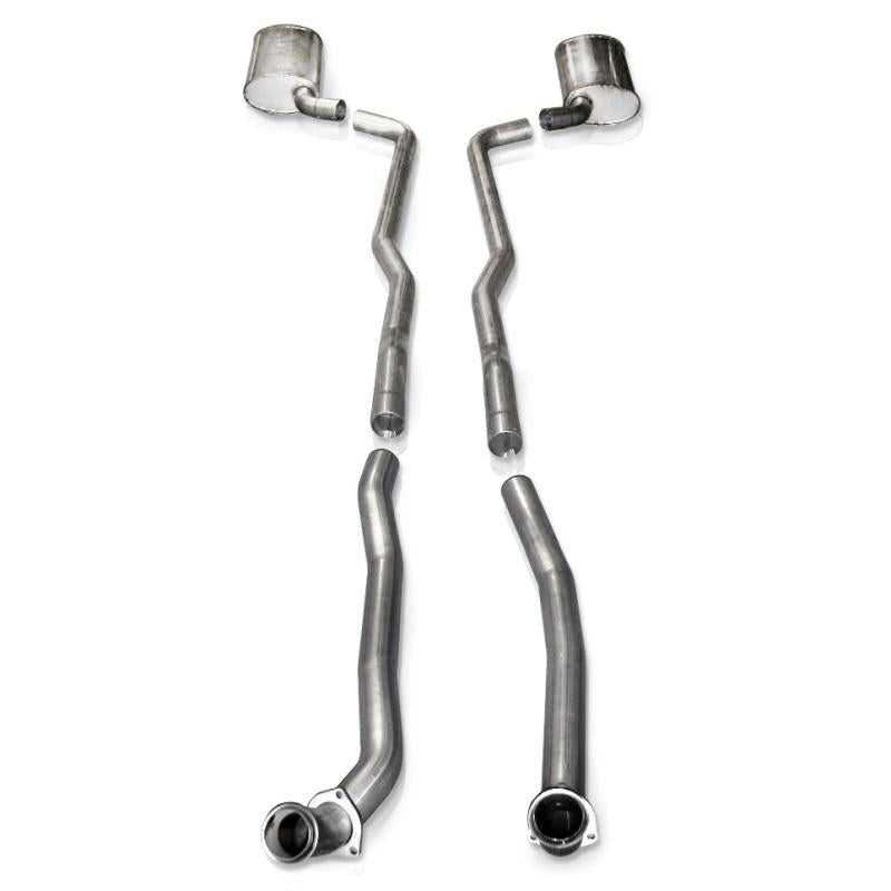 Stainless Works 1964-67 Corvette Exhaust BB Automatic Trans 2-1/2in Factory Connect V6414300S Main Image