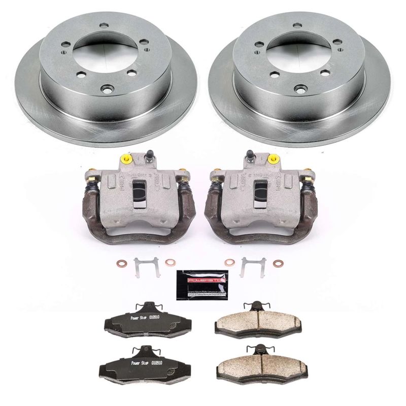 PowerStop PSB Autospecialty Kit w/Cals Brakes, Rotors & Pads Brake Kits - OE main image