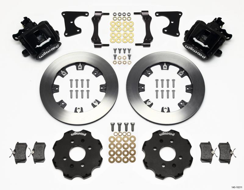 Wilwood Combination Parking Brake Rear Kit 12.19in Civic / Integra Drum 2.71 Hub Offset 140-10211 Main Image