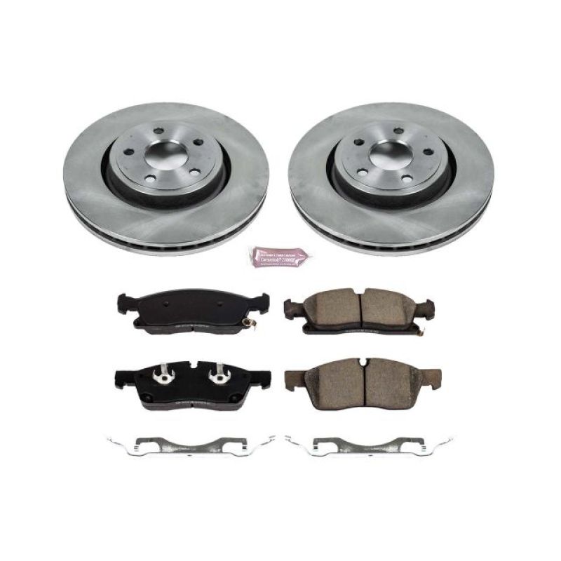 PowerStop PSB Autospecialty Kit Brakes, Rotors & Pads Brake Kits - OE main image