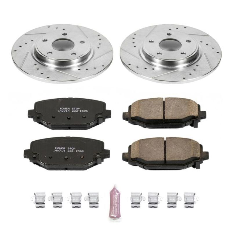 PowerStop PSB Z23 Evolution Kit Brakes, Rotors & Pads Brake Kits - Performance D&S main image