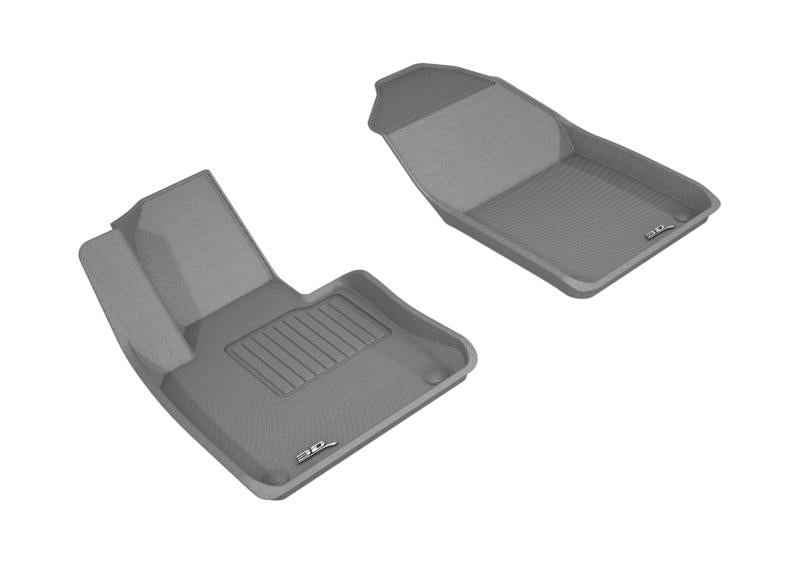 3D MAXpider 2018-2020 Volvo XC60 Kagu 1st Row Floormat - Gray L1VV02511501 Main Image