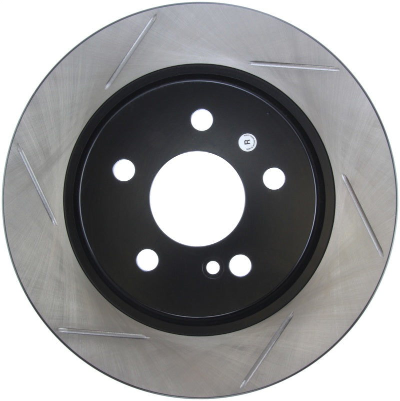 StopTech Sport Slotted Brake Rotor; Rear Left