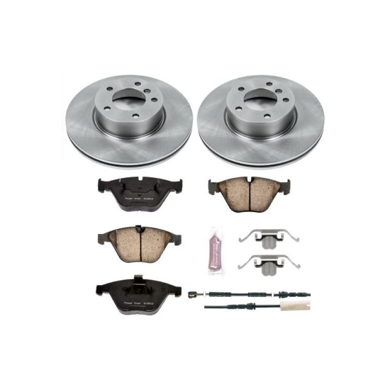 PowerStop PSB Autospecialty Kit Brakes, Rotors & Pads Brake Kits - OE main image