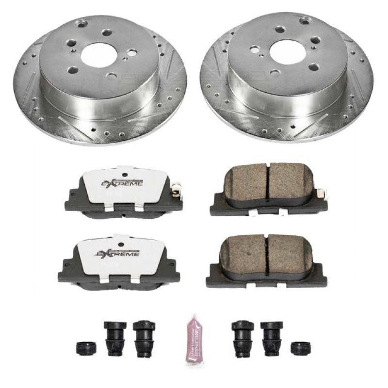 PowerStop PSB Z26 Street Warrior Kit Brakes, Rotors & Pads Brake Kits - Performance D&S main image