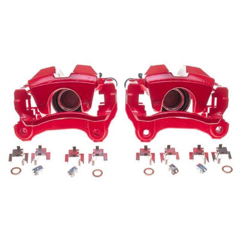 PowerStop PSB Red Calipers Brakes, Rotors & Pads Brake Calipers - Perf main image