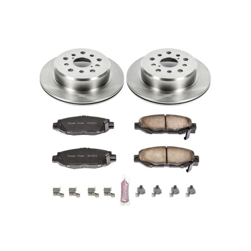 PowerStop PSB Autospecialty Kit Brakes, Rotors & Pads Brake Kits - OE main image