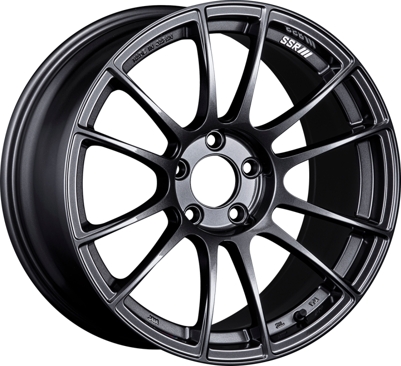 SSR GTX04 18x9.5 5x114.3 40mm Offset Dark Gunmetal Wheel XF18950+4005GDG