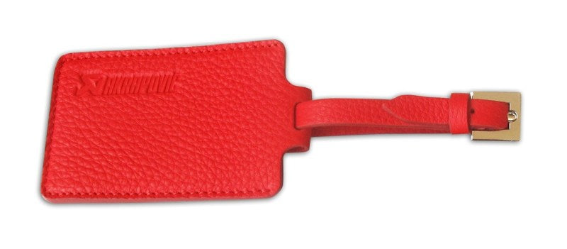 Akrapovic Travel Luggage Tag - red 800949