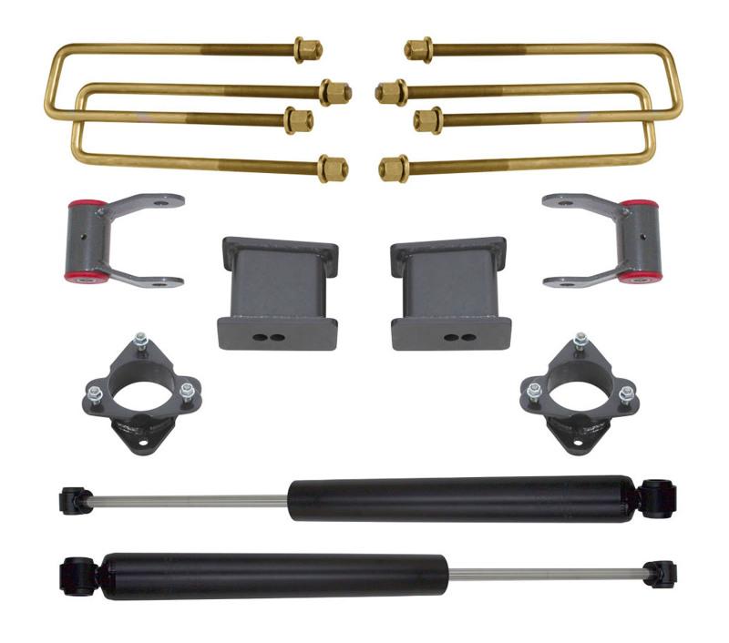 MaxTrac 16-18 GM C1500 2WD w/Stamped Steel/Alum. Susp. 4in Rear Lift Kit 901750 Main Image