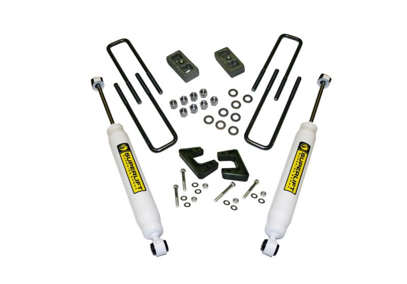 Superlift 07-13 Chevy Silv/GMC Sierra 1500 4WD 2in Lift Kit w/ Rear Superlift Shocks K1001 Main Image