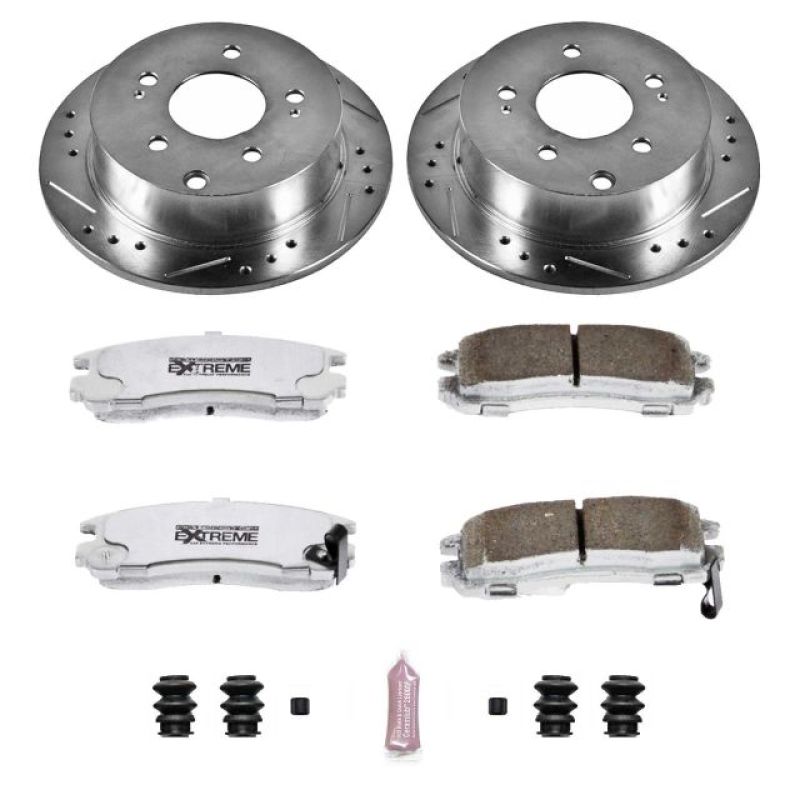 PowerStop PSB Z26 Street Warrior Kit Brakes, Rotors & Pads Brake Kits - Performance D&S main image