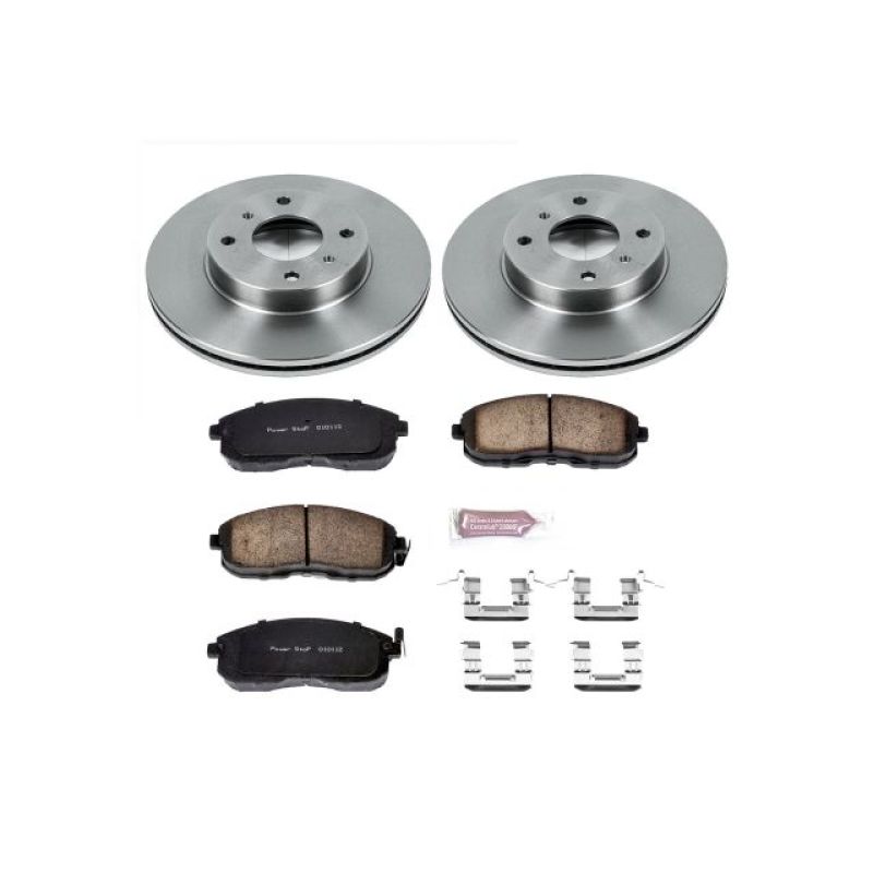 PowerStop PSB Autospecialty Kit Brakes, Rotors & Pads Brake Kits - OE main image