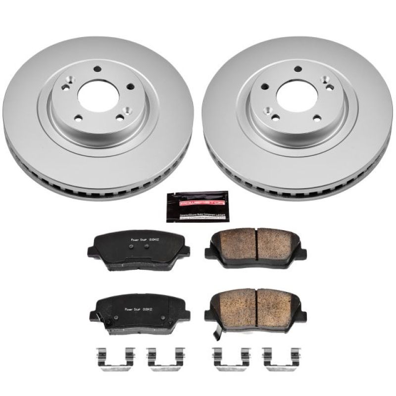 PowerStop PSB Z17 Evolution Coated Kit Brakes, Rotors & Pads Brake Kits - Performance Blank main image