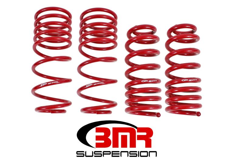 BMR 93-02 F-Body Handling Version Lowering Spring Kit (Set Of 4) - Red SP090R Main Image