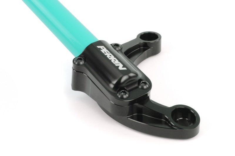 Perrin 08-16 WRX/STi Front Strut Brace - Hyper Teal PSP-SUS-056TE *Discontinued