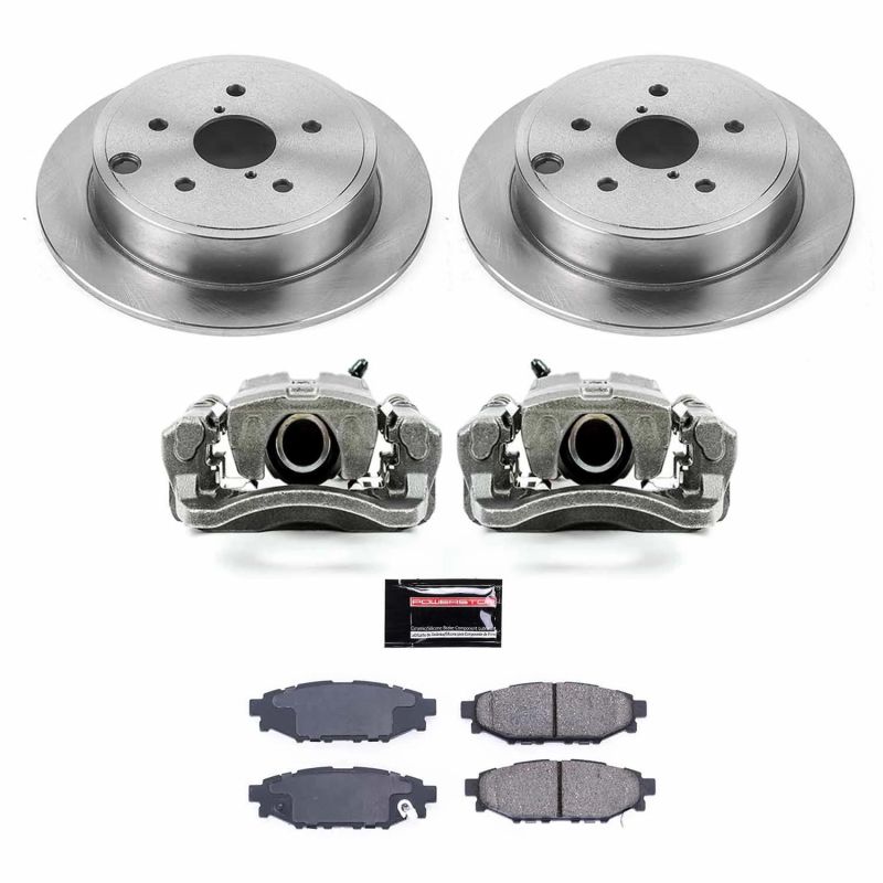 PowerStop PSB Autospecialty Kit w/Cals Brakes, Rotors & Pads Brake Kits - OE main image