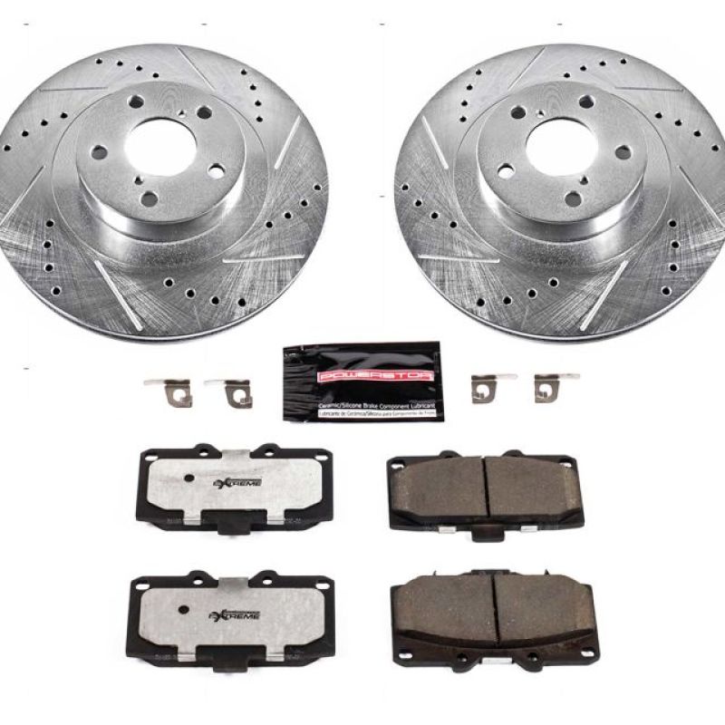 PowerStop PSB Z26 Street Warrior Kit Brakes, Rotors & Pads Brake Kits - Performance D&S main image