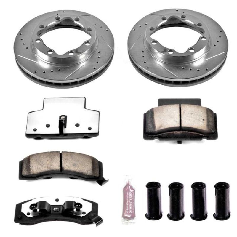 PowerStop PSB Z36 Truck & Tow Kit Brakes, Rotors & Pads Brake Kits - Performance D&S main image